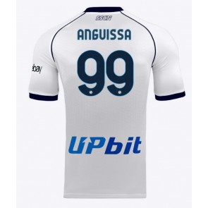 SSC Napoli Frank Anguissa #99 Replika Udebanetrøje 2023-24 Kortærmet